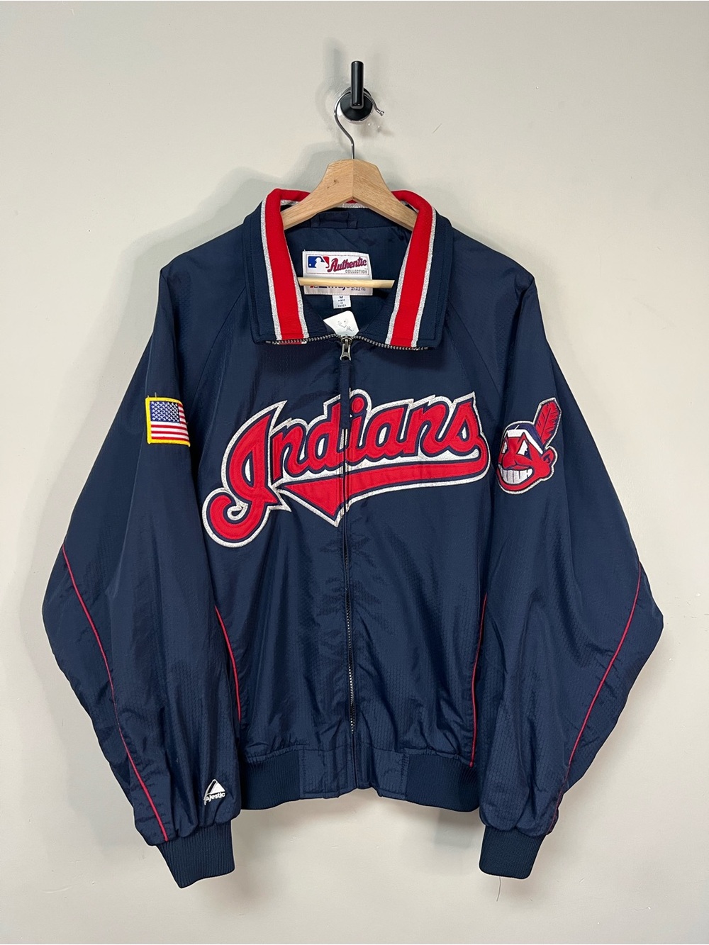 Vtg 90s Cleveland Indians Jacket